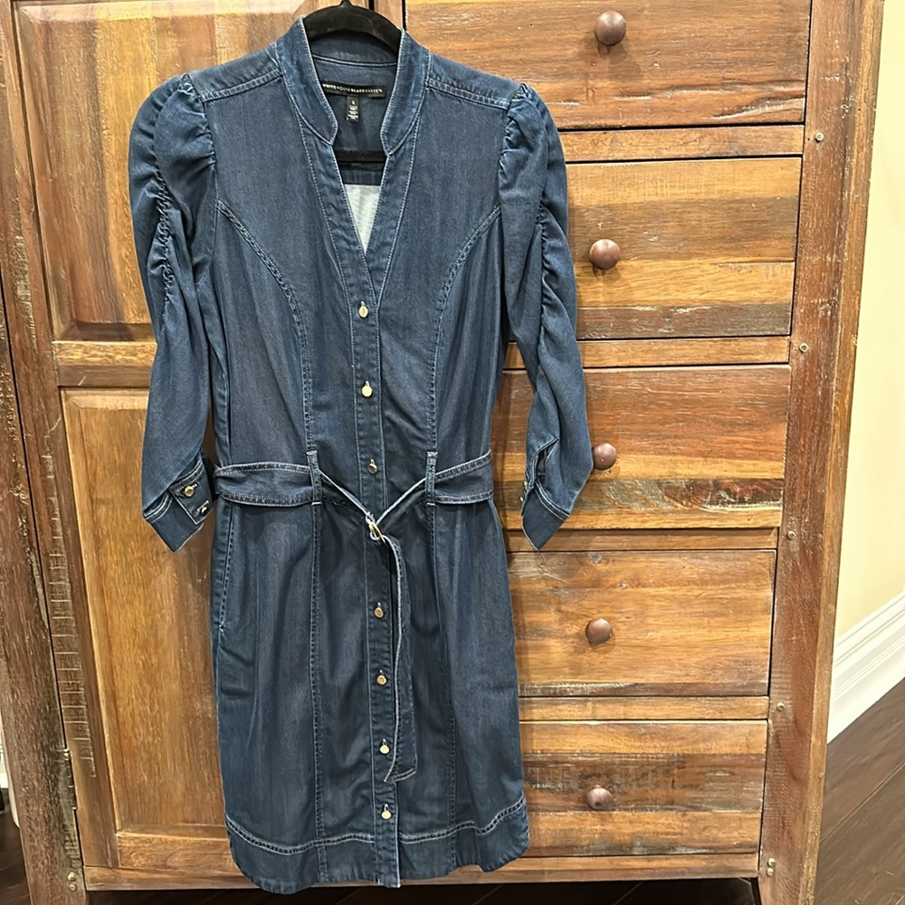 WHBM Denim Sheath Dress